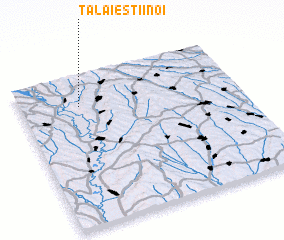 3d view of (( Tălăieştii-Noi ))