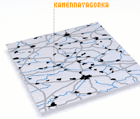 3d view of Kamennaya Gorka