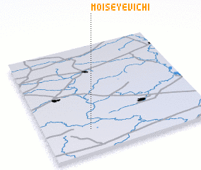 3d view of Moiseyevichi