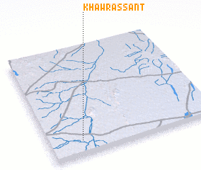 3d view of Khawr as Sanţ