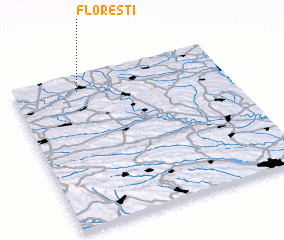 3d view of Floreşti
