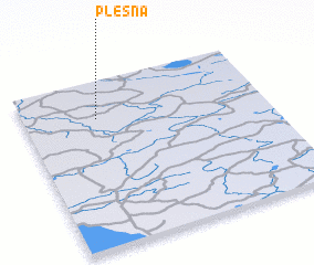 3d view of Plesna