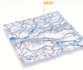 3d view of Aksu