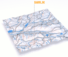 3d view of Damlık