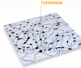 3d view of Tsekinovka