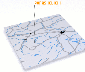 3d view of Ponashevichi