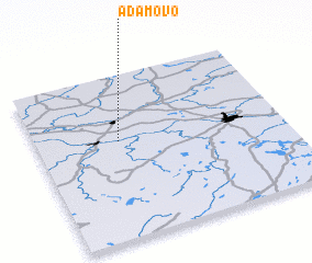 3d view of Adamovo