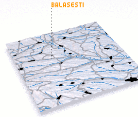 3d view of Bălăşeşti