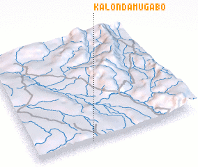 3d view of Kalonda-Mugabo