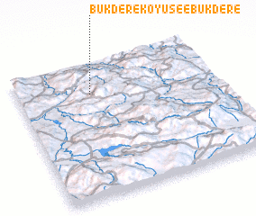 3d view of Bükdere Köyü see Bükdere