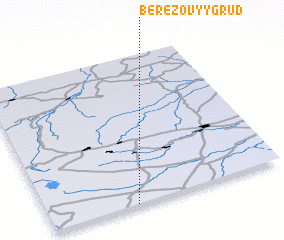 3d view of Berëzovyy Grud