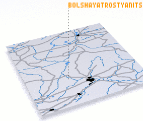 3d view of Bolʼshaya Trostyanitsa