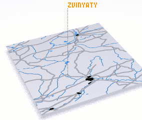 3d view of Zvinyaty