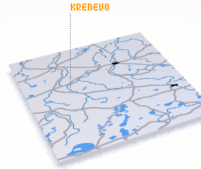 3d view of Krenëvo