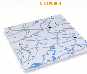 3d view of Listvenka