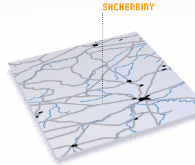 3d view of Shcherbiny