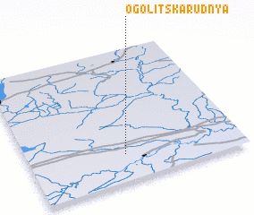 3d view of Ogolitska Rudnya