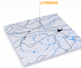 3d view of Litvinovo