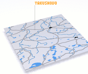 3d view of Yakushovo