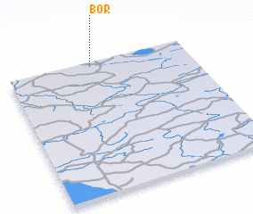3d view of Bor