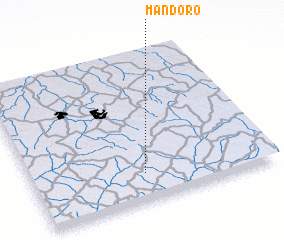3d view of Mandoro