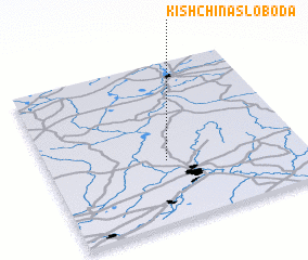 3d view of Kishchina-Sloboda