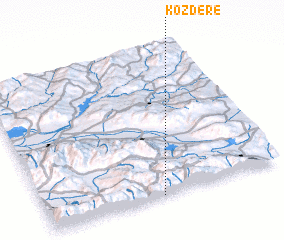 3d view of Kozdere