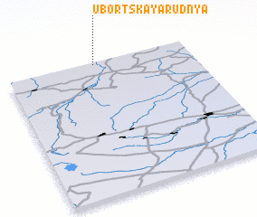 3d view of Ubortskaya Rudnya