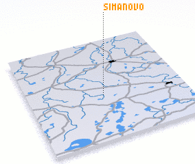 3d view of Simanovo