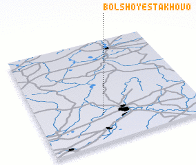 3d view of Bolʼshoye Stakhovo