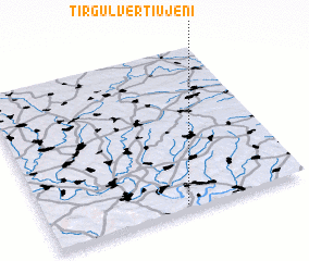 3d view of Tîrgul-Vertiujeni