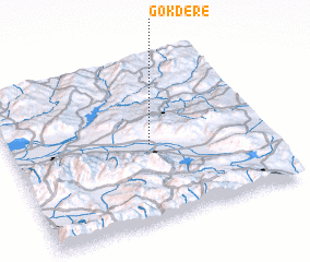 3d view of Gökdere