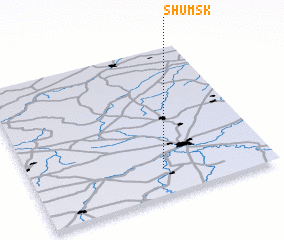 3d view of Shumsk