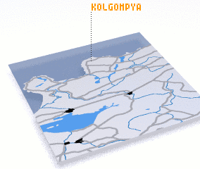 3d view of Kolgompya