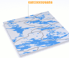 3d view of Karsikkovaara