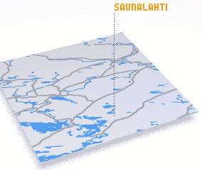 Saunalahti (Finland) map 