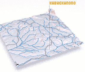 3d view of Kabwe-Kanono
