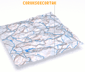 3d view of Çoruk see Çortak