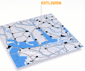 3d view of Kotlovina