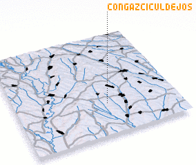 3d view of Congazcicul de Jos