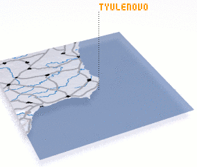 3d view of Tyulenovo