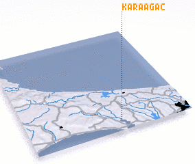 3d view of Karaağaç