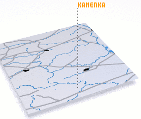 3d view of Kamenka
