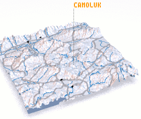 3d view of Çamoluk