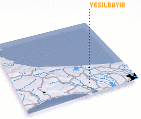 3d view of Yeşilbayır