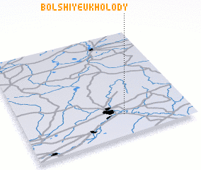 3d view of Bolʼshiye Ukholody