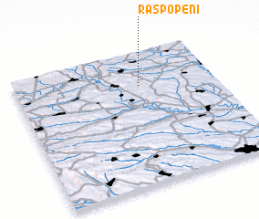 3d view of Răspopeni