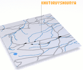 3d view of Khutor Vyshovnya