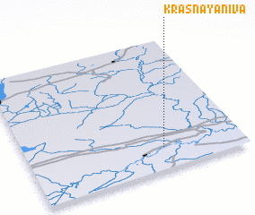 3d view of Krasnaya Niva