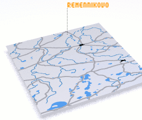 3d view of Remennikovo